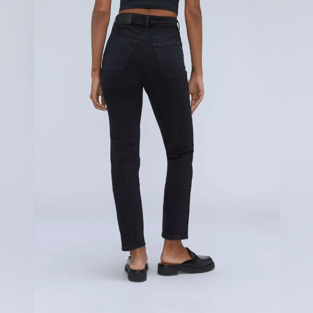 Everlane Women's High Rise Jeans - Black - Picture 2 of 11